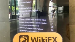 Besuch eines australischen Maklers Travelex