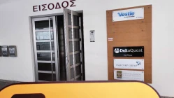 塞浦路斯实地探访交易商iCFD 办公场所显示Vestle的logo