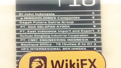 Uma visita aHFX em Jacarta, Indonésia - Escritório confirmado que existe