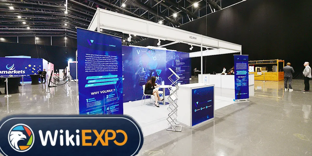  Volmaxна выставке Wiki Finance Expo в Дубае 2022