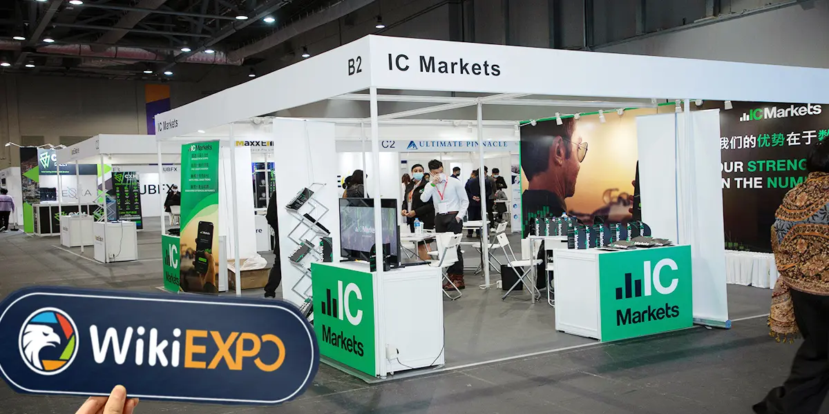 IC Markets위키 파이낸스 엑스포 홍콩 2022에서