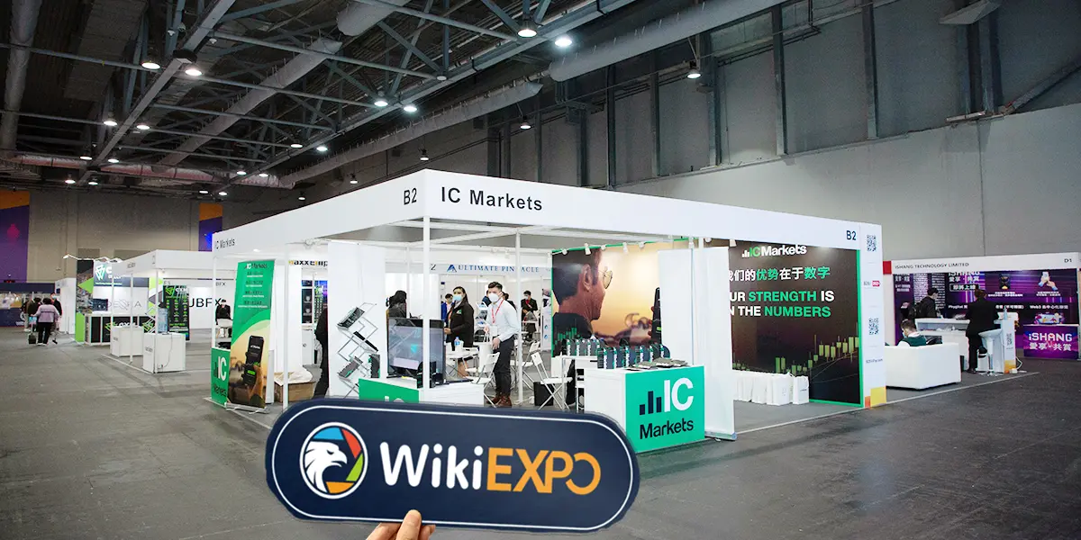  IC Markets위키 파이낸스 엑스포 홍콩 2022에서