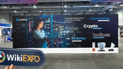  EnclaveFXна выставке Wiki Finance Expo в Гонконге 2022 г.