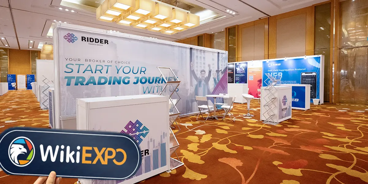 Ridder Trader參加Wiki Finance Expo Singapore 2023