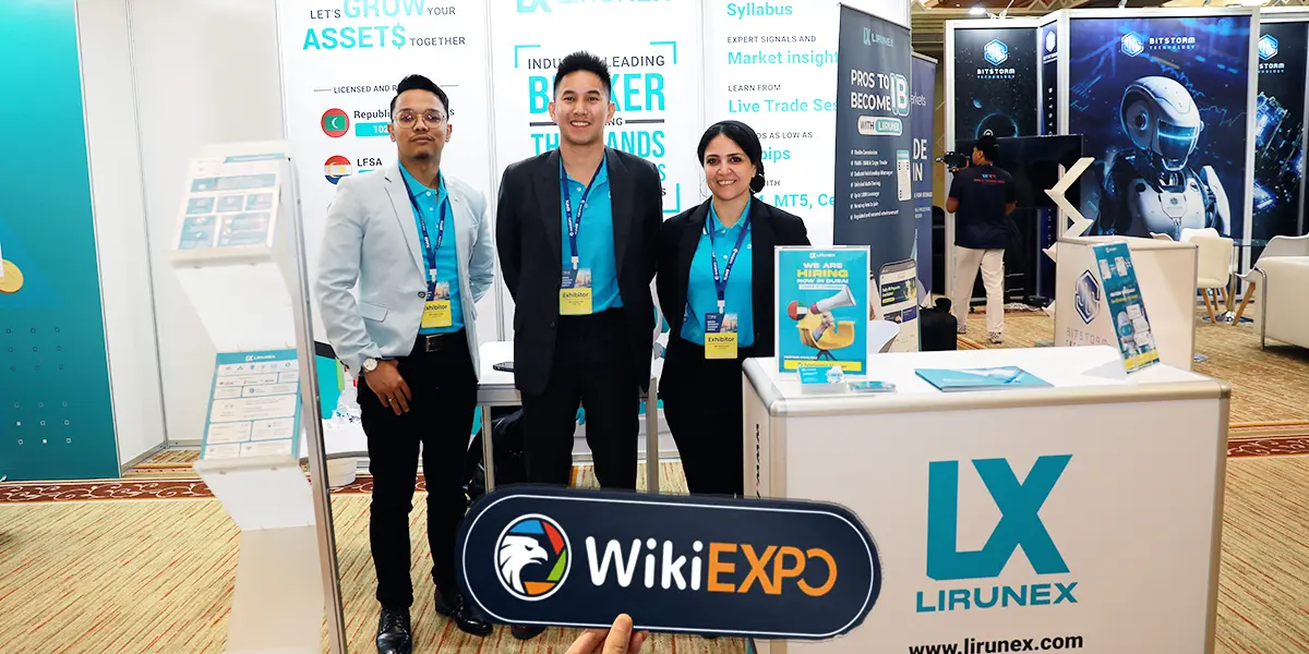  LIRUNEXเข้าร่วมงาน Wiki Finance Expo Dubai 2024