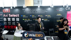 AxiParticipa en la Wiki Finance Expo Hong Kong 2025