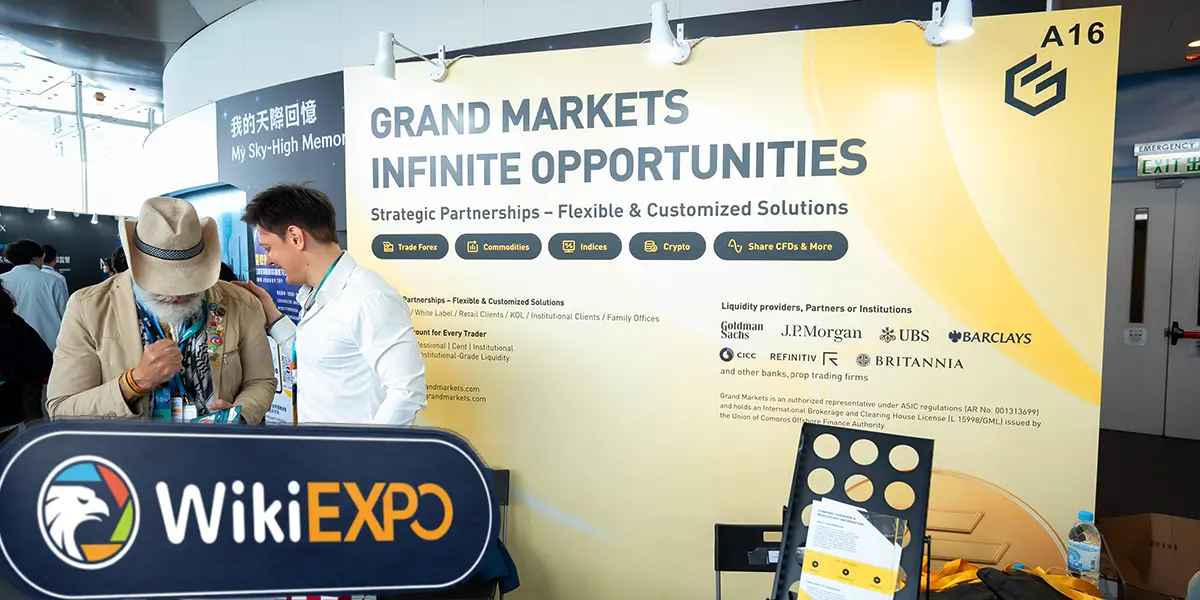  Grand MarketsParticipa en la Wiki Finance Expo Hong Kong 2025