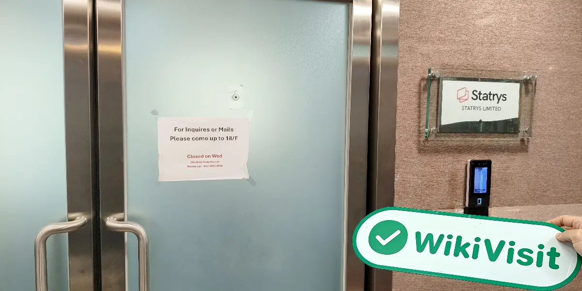 Statrys Hong Kong  Verificado:  Oficina operativa confirmada