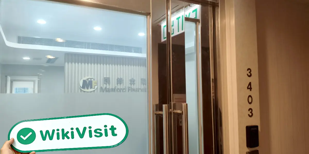 Manford Financial Limited Hong Kong  Verificado:  Oficina operativa confirmada