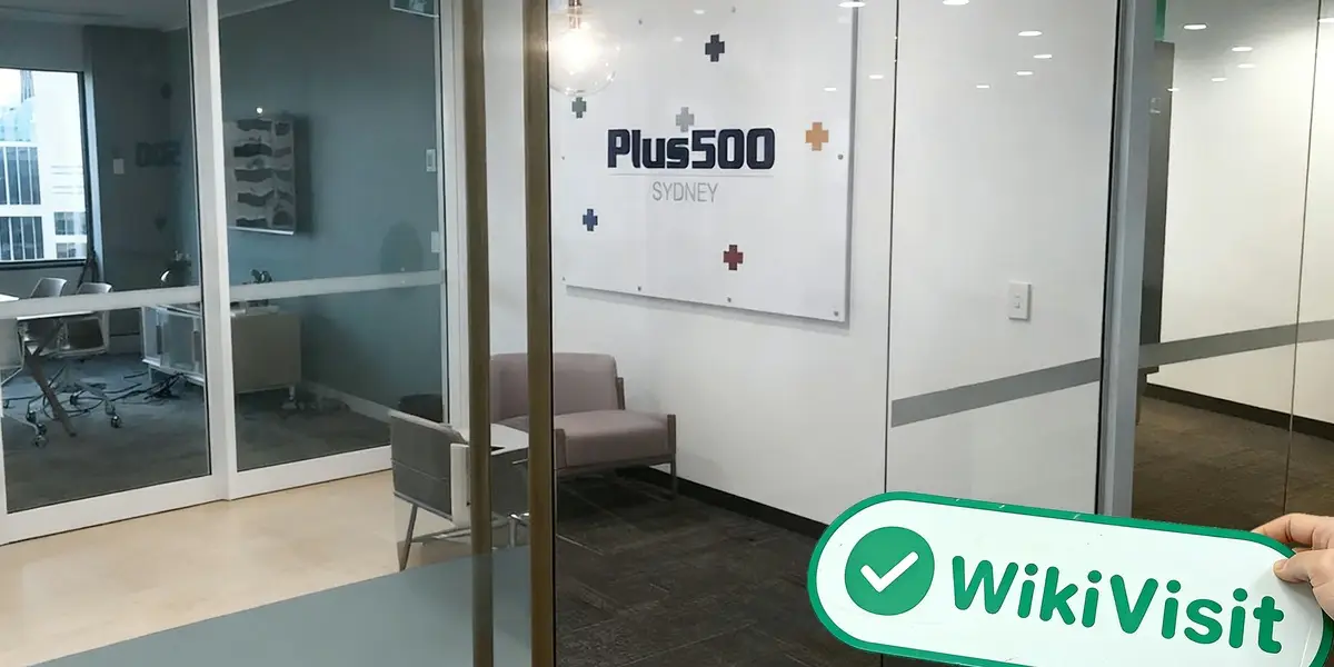 Uma visita a Plus500 na Austrália - Escritório encontrado