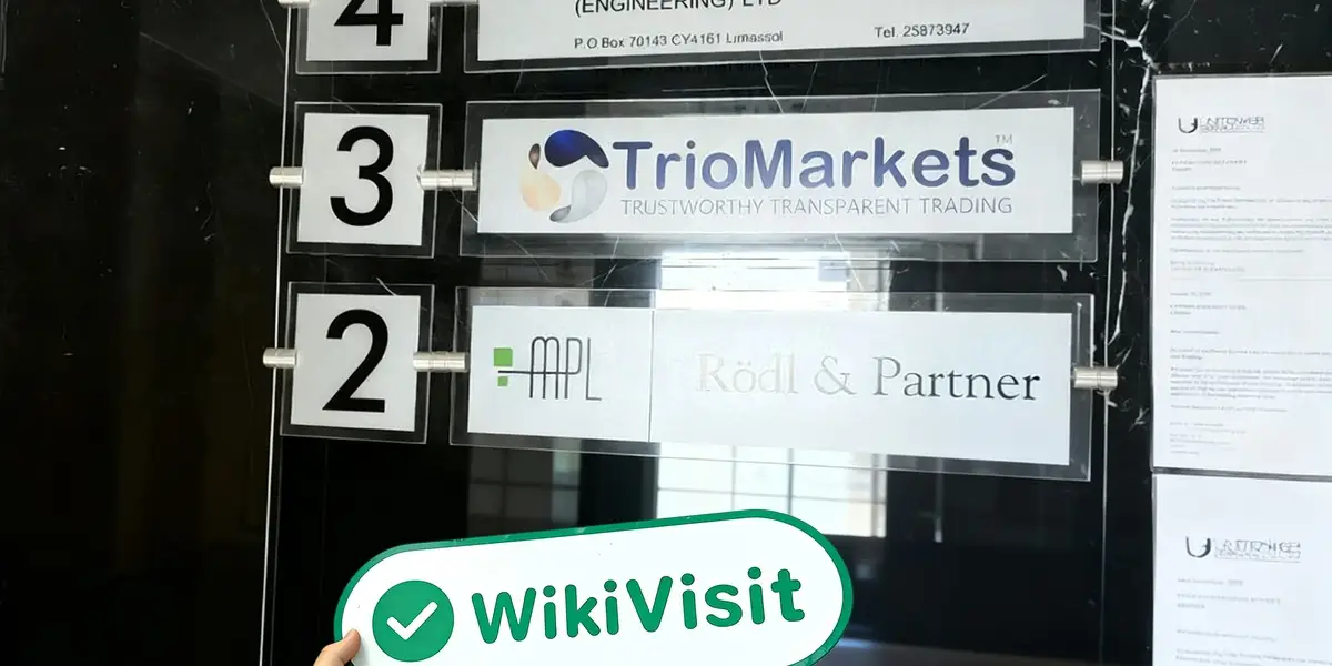 Uma visita ao local para TrioMarkets em Chipre
