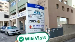 Посещение сайта direktbroker-FX на Кипре - рабочее место с логотипом Leverate