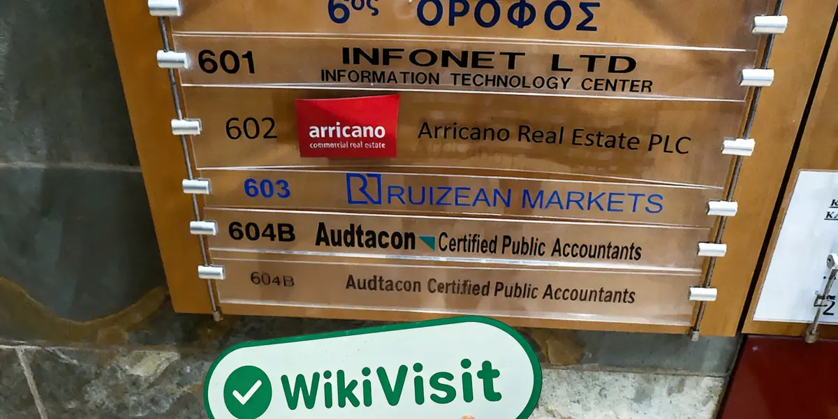 Ein Besuch vor Ort beiRZT Capital in Zypern - Büro gefunden