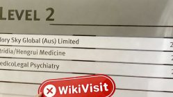 uma visita ao local GFA na austrália -- não encontrando escritório