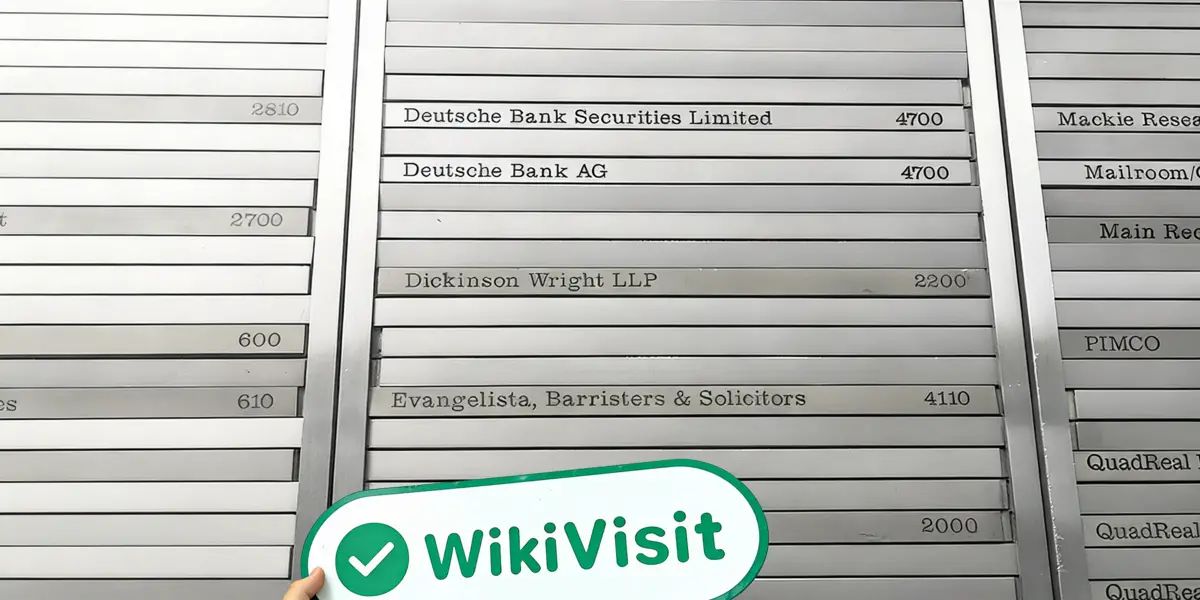 加拿大多伦多实地探访外汇交易商Deutsche Bank · 德意志银行 存在真实展业场所