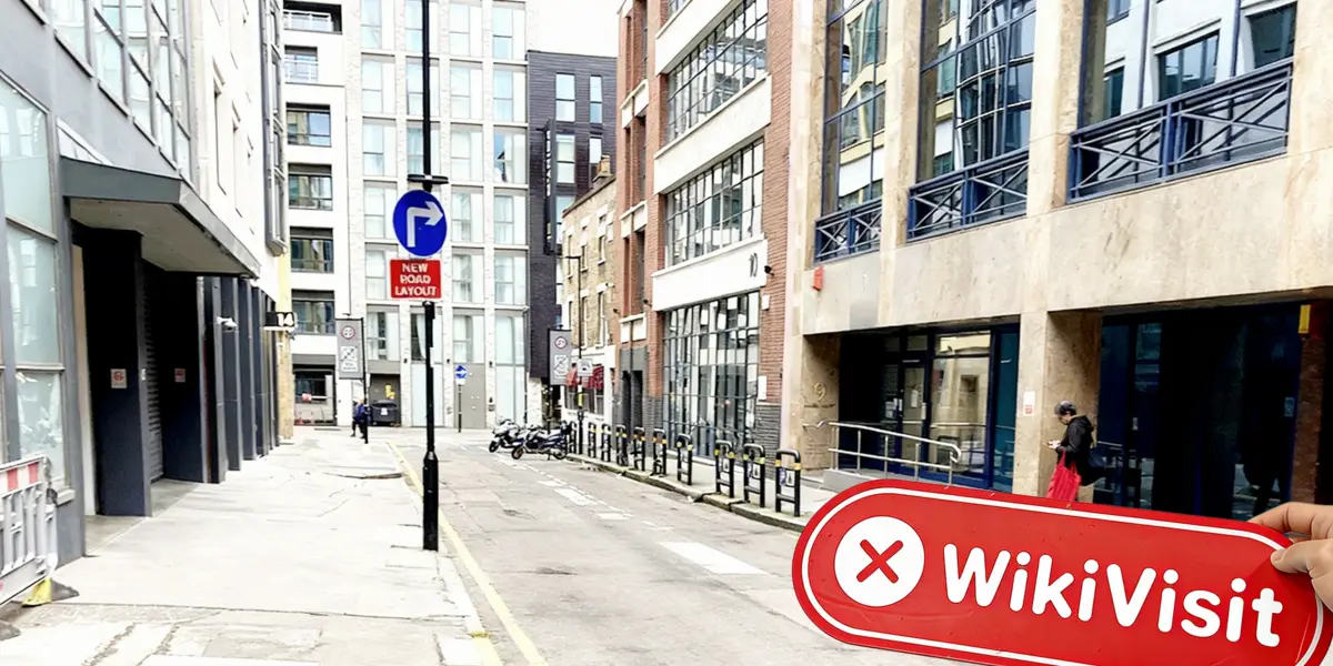 bir ziyaret SaveFX Londra İngiltere'de -- ofis bulamamak