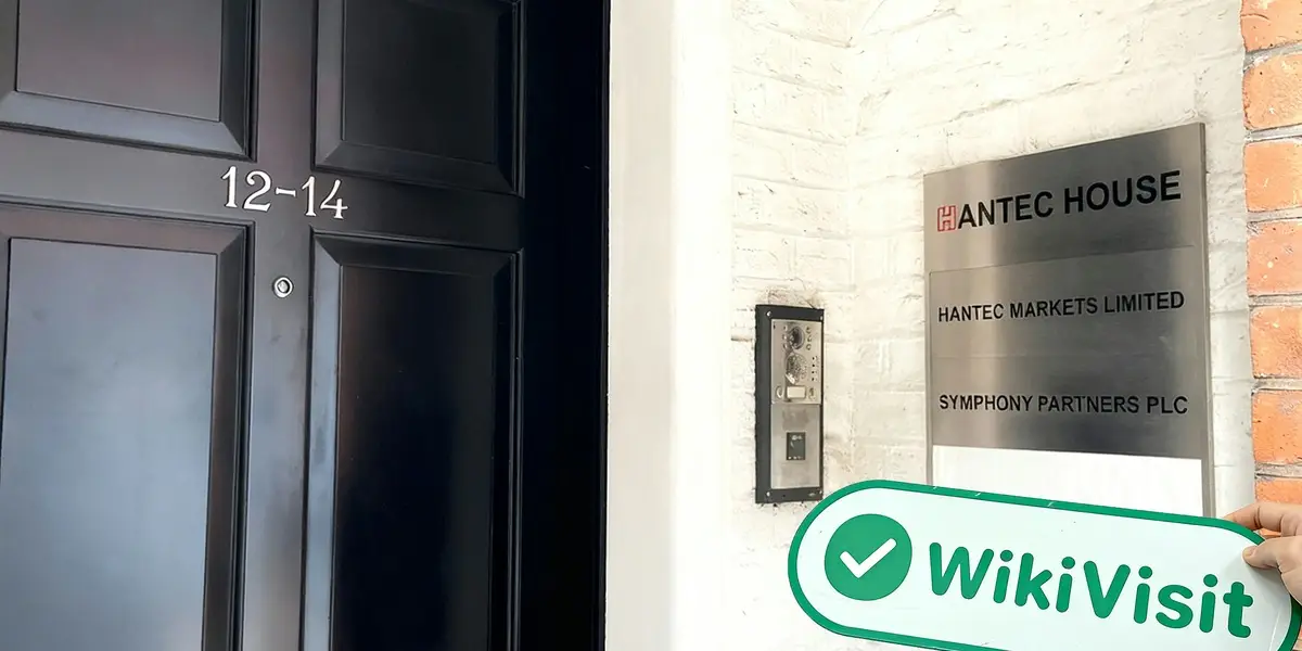 لندن، برطانیہ میں Hantec Markets کا دورہ -- دفتر کی موجودگی کی تصدیق ہوئی