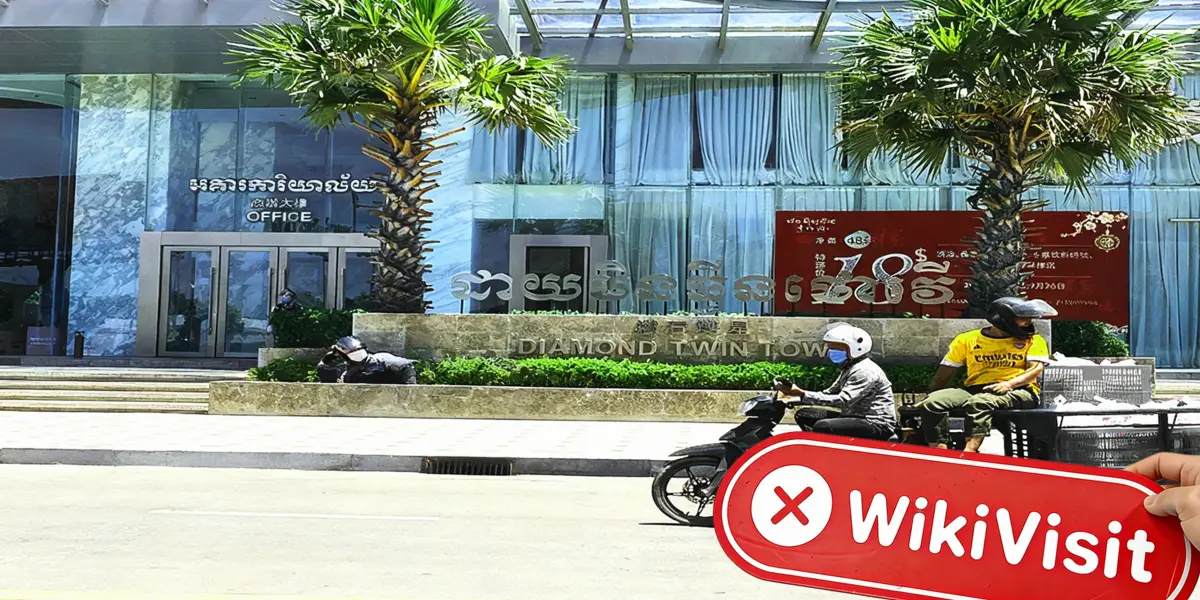 Uma visita aAronex no Camboja - Não Encontrando Escritório