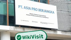 une visite à Asiapro en indonésie - le bureau a confirmé l'existence
