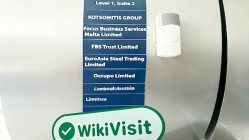 kunjungan ke Blue Suisse di malta -- kantor ditemukan