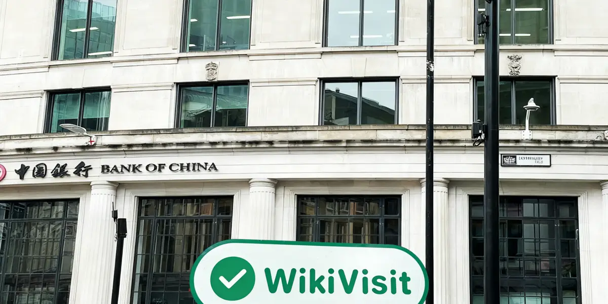 Kunjungan ke bank of china di Inggris -- Kantor Dikonfirmasi Ada