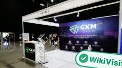  CXM Directที่งานวิกิไฟแนนซ์เอ็กซ์โปดูไบ 2022