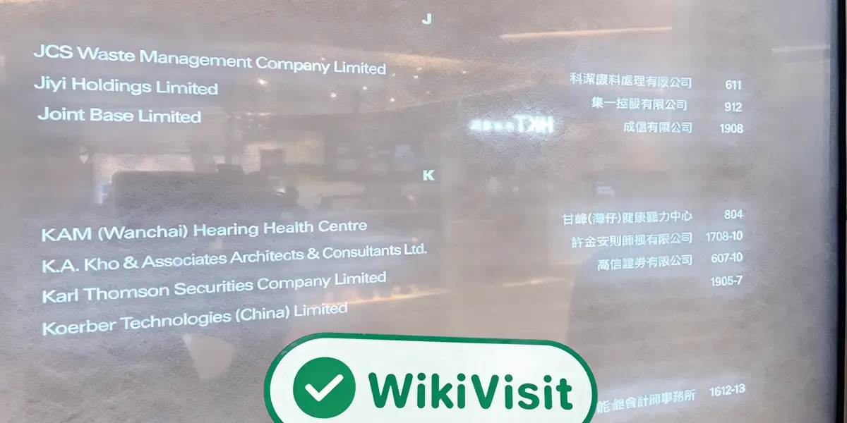 Ein Besuch bei KTG in Hongkong – Büro gefunden