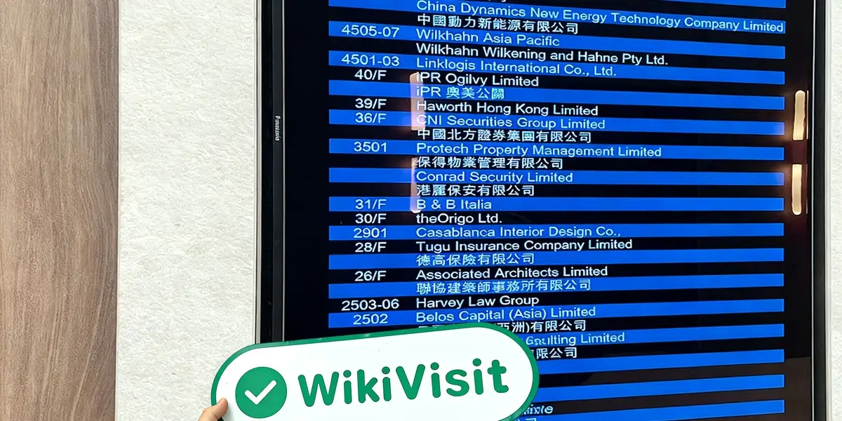 uma visita a CNI em Hong Kong – escritório encontrado