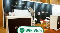  Emar Marketsที่งาน wiki Finance Expo สิงคโปร์ 2023