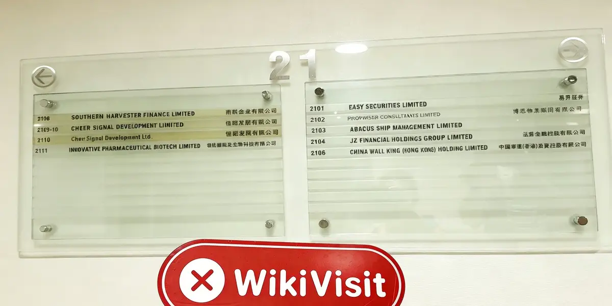 una visita a EASY SECURITIES a Hong Kong – nessun ufficio trovato