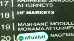 una visita a HFM in sud africa - ufficio trovato