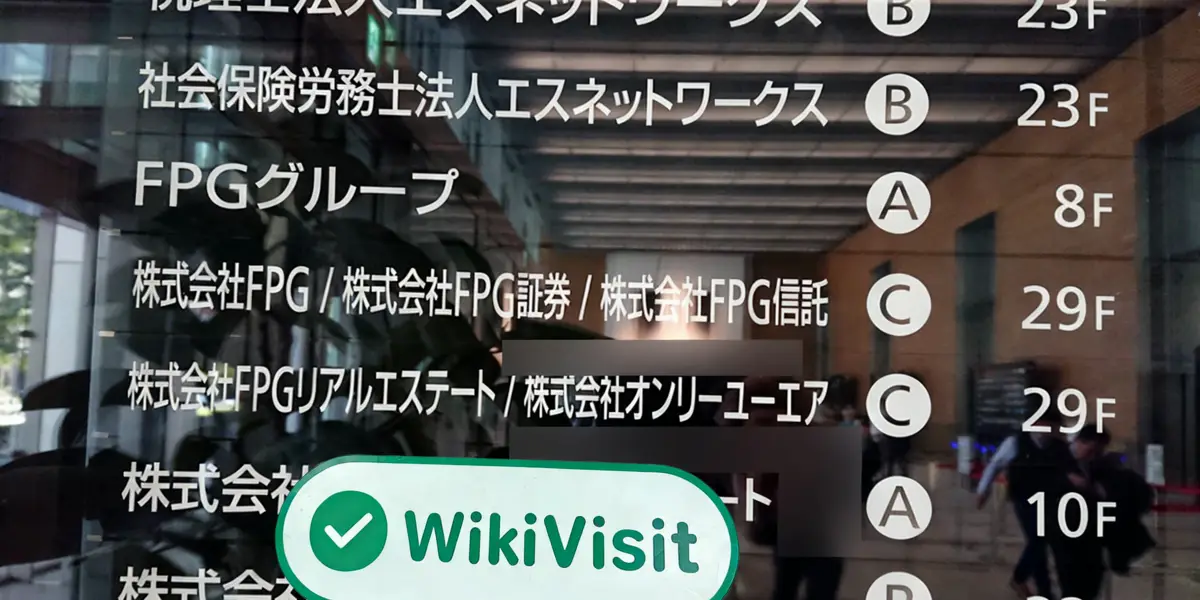 Japonya'daki FPG 証券 Ziyareti - Ofis Bulundu
