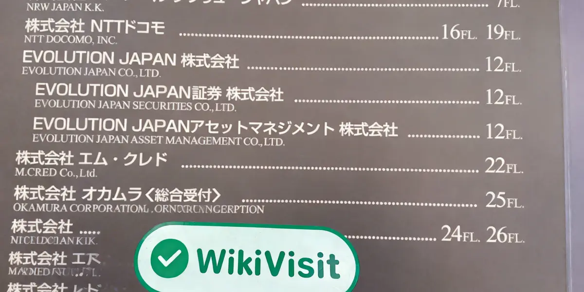 日本のEVOLUTION JAPAN証券を訪問する - オフィス発見