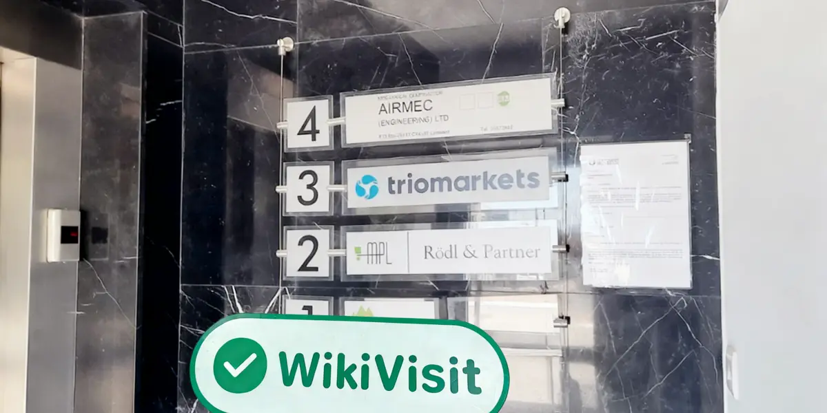 साइप्रस में TRIOMARKETS के कार्यालय में एक यात्रा - ऑफिस मिला