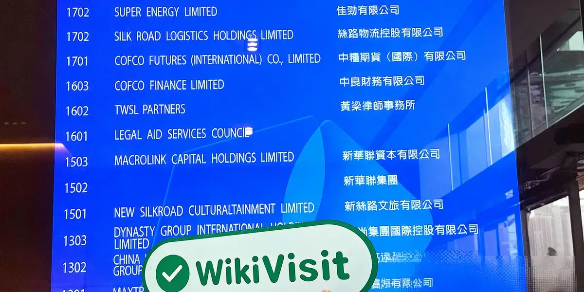 Uma visita a COFCO FUTURES INTL em Hong Kong - Escritório Encontrado