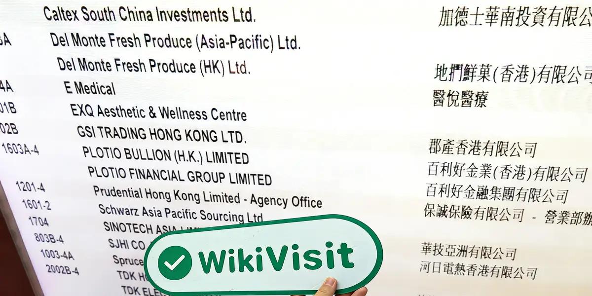  Hong Kong'daki PLOTIO Ziyareti - Ofis Bulundu