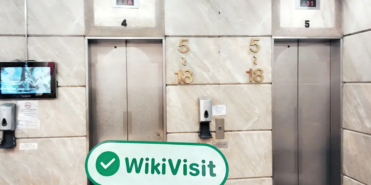 香港のXHKを訪問 - オフィス発見