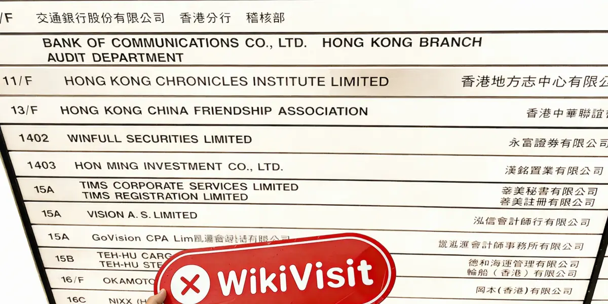 Uma Visita a GDFS TRADE em Hong Kong - Nenhum Escritório Encontrado