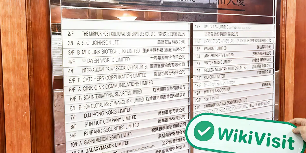 Ein Besuch bei Golden Mountain Financial in Hongkong – Büro gefunden