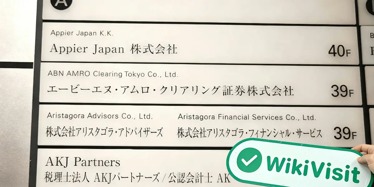 日本のABN AMRO Clearingを訪問 - オフィスが見つかりました