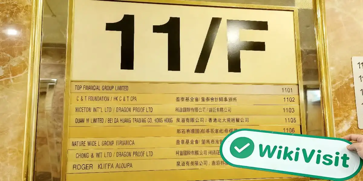 ZHONGYANG Hong Kong Verificato: Ufficio operativo confermato