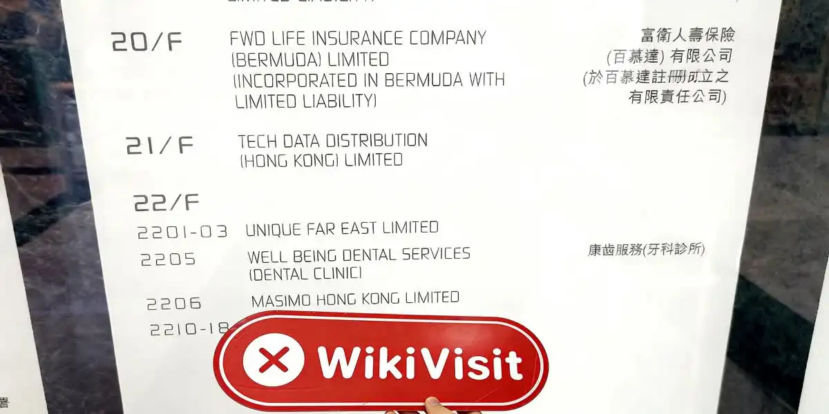 WUBS 香港  驗證：未找到實際存在