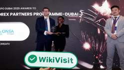 OnsaFX参加Wiki Finance Expo Dubai 2025