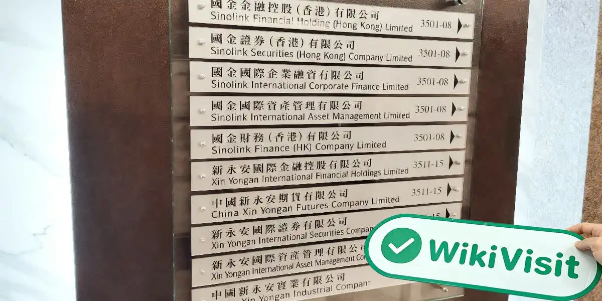 XIN YONGAN INTERNATIONAL FINANCIALHOLDINGS LIMITED Hồng Kông  Đã xác minh:  Văn phòng hoạt động được xác nhận